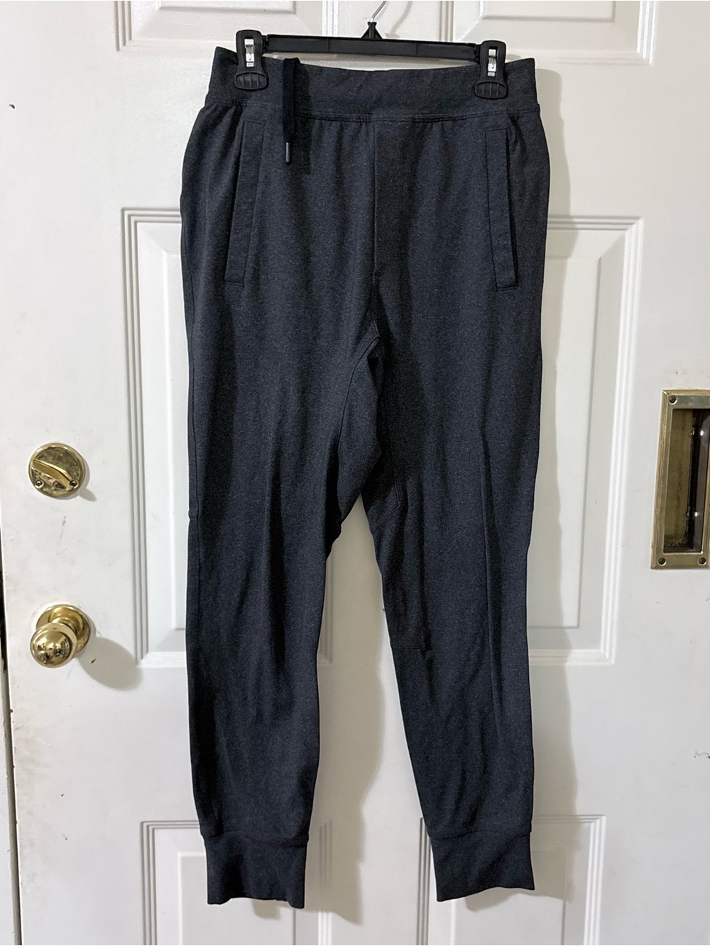 lululemon  Men's Charcoal Gray Jogger Pants